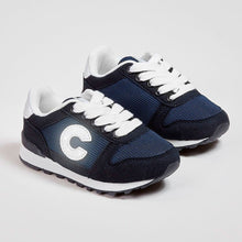 Load image into Gallery viewer, Unisex Navy Sneakers with Lights