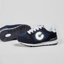 Load image into Gallery viewer, Unisex Navy Sneakers with Lights