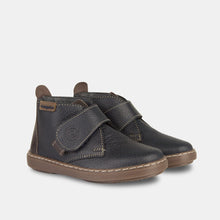 Load image into Gallery viewer, Boys Velcro Navy Booties