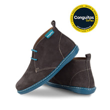 Carregar imagem no visualizador da galeria, Botas Safari Unissex Cinza Suede