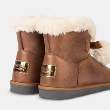 Load image into Gallery viewer, Girl's Camel Pompoms Australian Boots