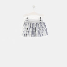 Load image into Gallery viewer, Girls Peplum Hem Shining Pink Skirt