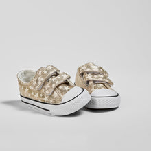 Load image into Gallery viewer, Babies Platinum Stars Sneakers