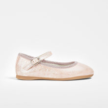 Load image into Gallery viewer, Girl's Pink Metallized Mary Jane
