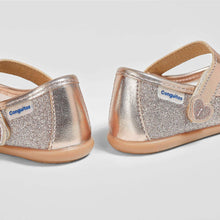 Load image into Gallery viewer, Girl's Pink Glitter Mary Jane