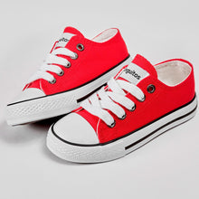 Cargar imagen en el visor de la galería, Zapatillas de lona rojas unisex