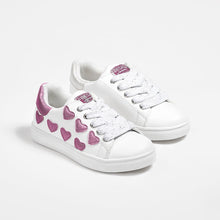Load image into Gallery viewer, Girl's Solar Hearts Colour Changing Sneakers