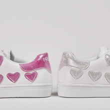 Load image into Gallery viewer, Girl's Solar Hearts Colour Changing Sneakers