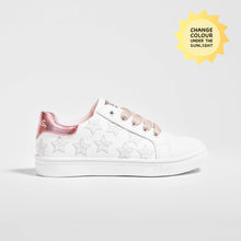 Load image into Gallery viewer, Girl's Solar Stars Colour Changing Sneakers