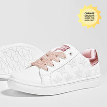 Load image into Gallery viewer, Girl's Solar Stars Colour Changing Sneakers