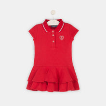 Carregar imagem no visualizador da galeria, Vestido feminino pólo vermelho