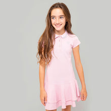 Cargar imagen en el visor de la galería, Vestido Polo Rosa Niña