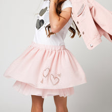 Load image into Gallery viewer, Girls Pink Tulle Skirt