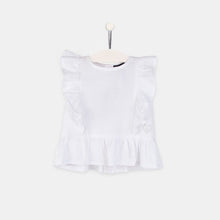 Load image into Gallery viewer, Girls White Striped Blouse