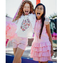 Load image into Gallery viewer, Girls "Hearts" Colour-Changing T-Shirt