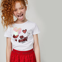 Load image into Gallery viewer, Girls "Hearts" Colour-Changing T-Shirt