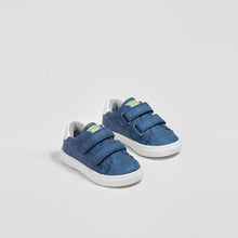 Carregar imagem no visualizador da galeria, Tênis de Velcro Azul do Bebê