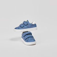 Carregar imagem no visualizador da galeria, Tênis de Velcro Azul do Bebê
