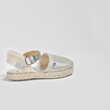 Load image into Gallery viewer, Baby's Fantasy Silver Sandals